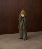 Set: Sweater and flowing pants | Khaki