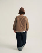 Gewatteerd jasje | Beige-taupe