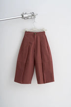 Pantalon ample | Bordeaux