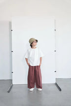 Pantalon ample | Bordeaux
