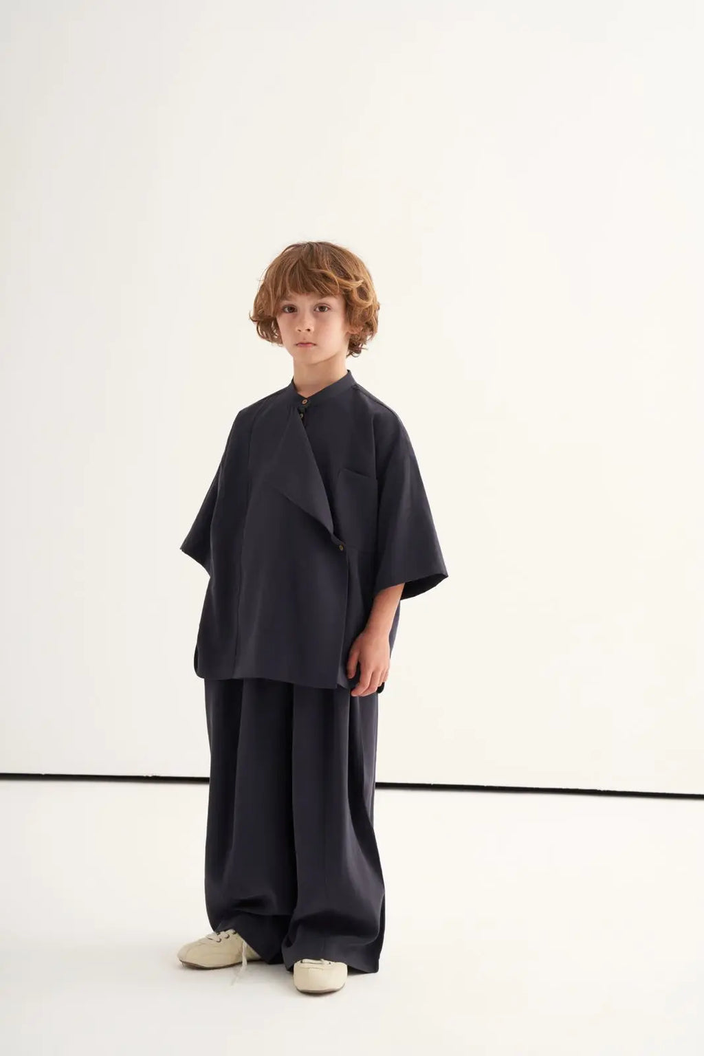 Ensemble croisé | Bleu profond