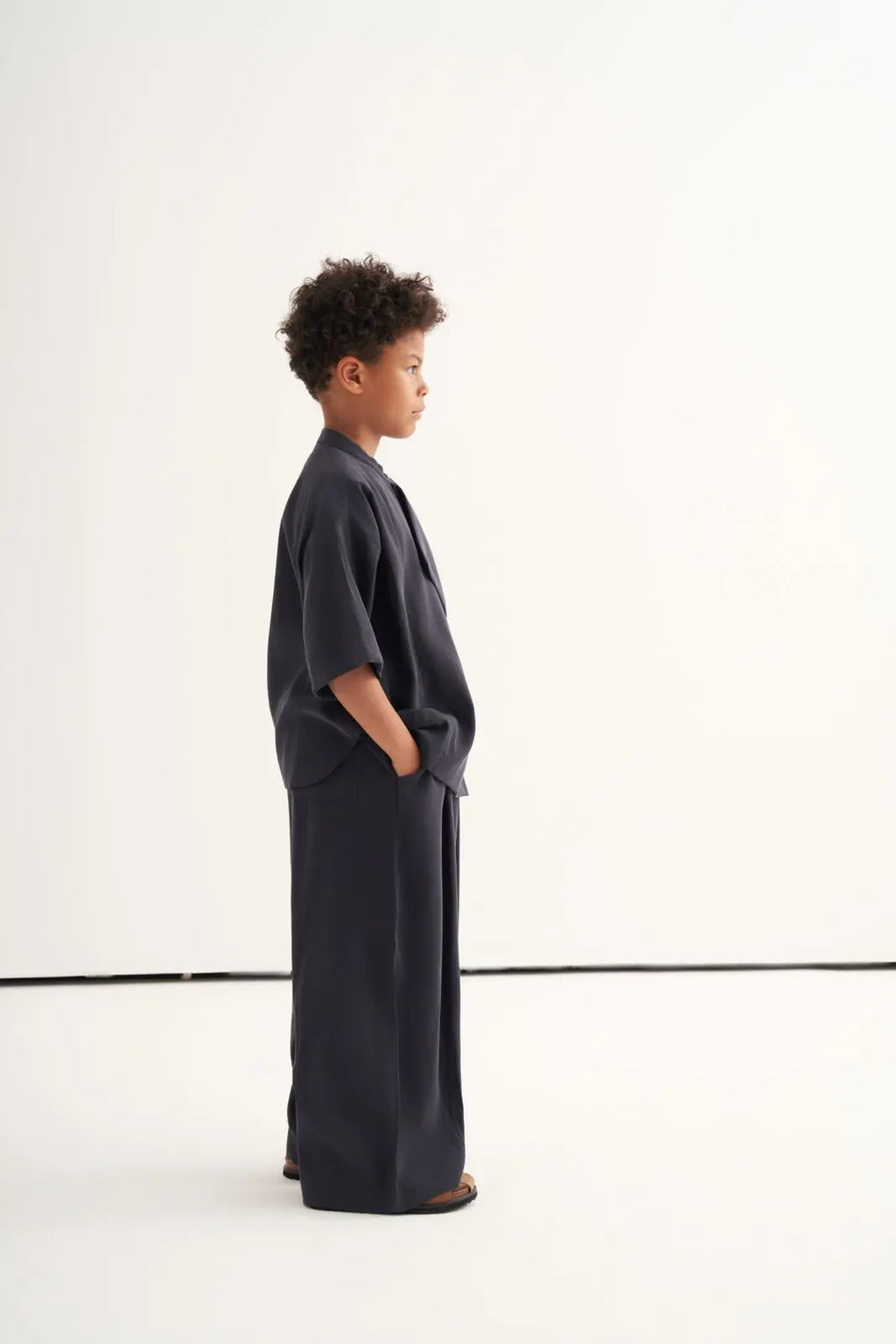 Ensemble croisé | Bleu profond