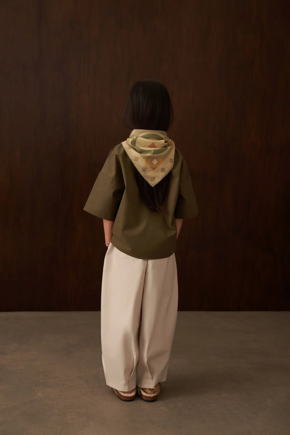 Chemise à manches courtes | Kaki