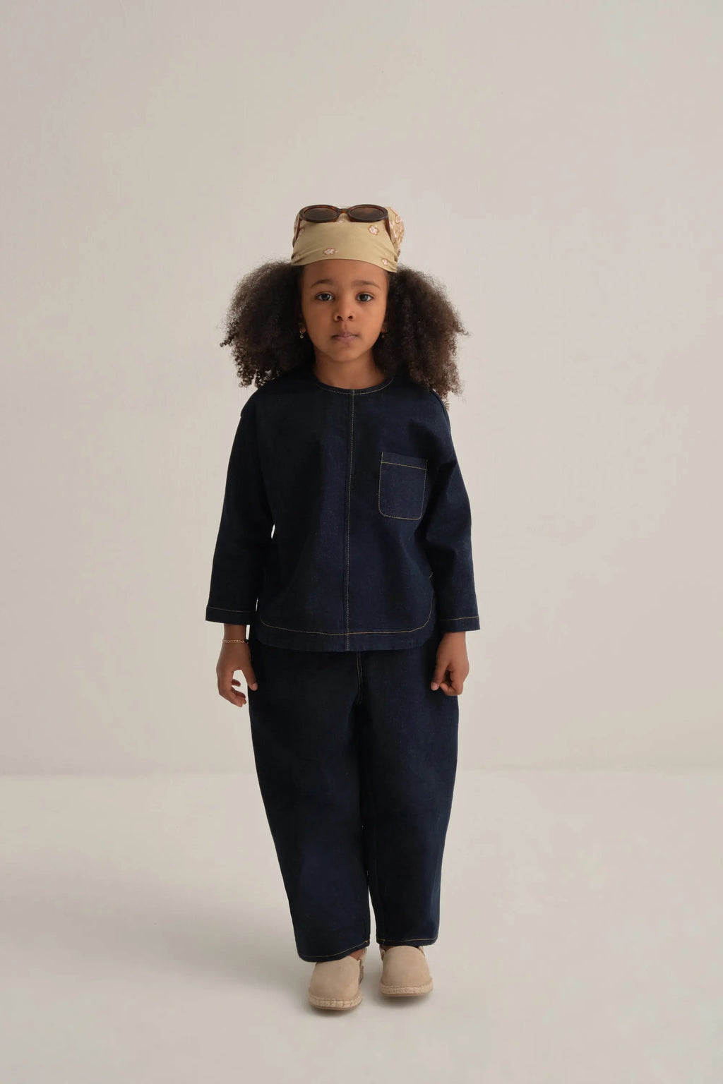 Ensemble denim léger - Bleu nuit MINILUCA