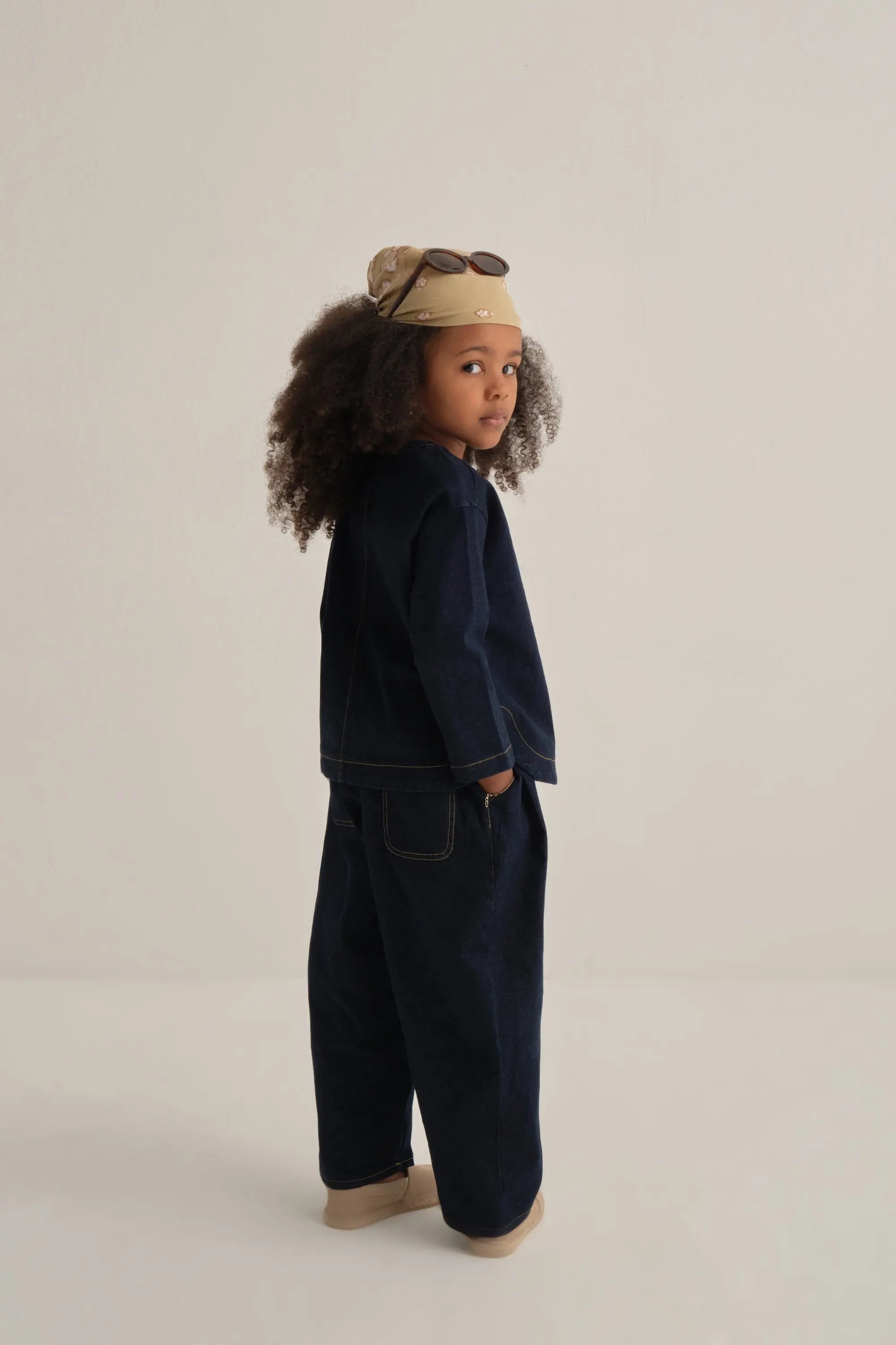 Ensemble denim léger - Bleu nuit MINILUCA