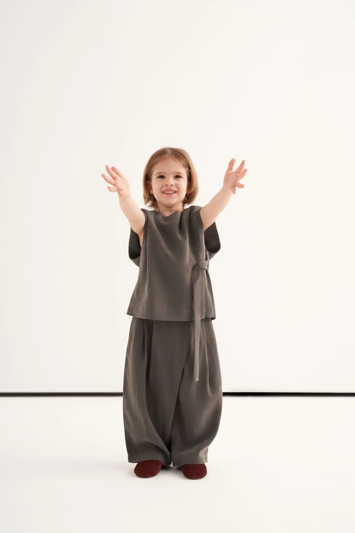 Ensemble ceinturé | Gris