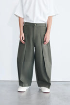 Loose-fitting pants | Khaki