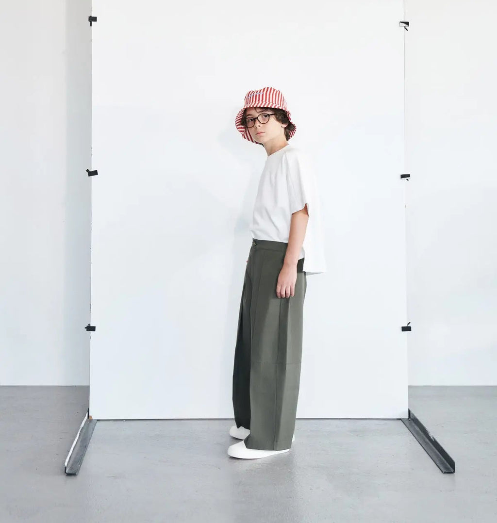 Loose-fitting pants | Khaki