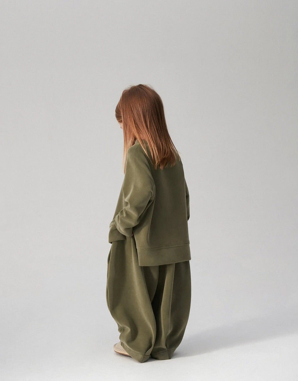 Ensemble sweat et pantalon - Kaki MINILUCA