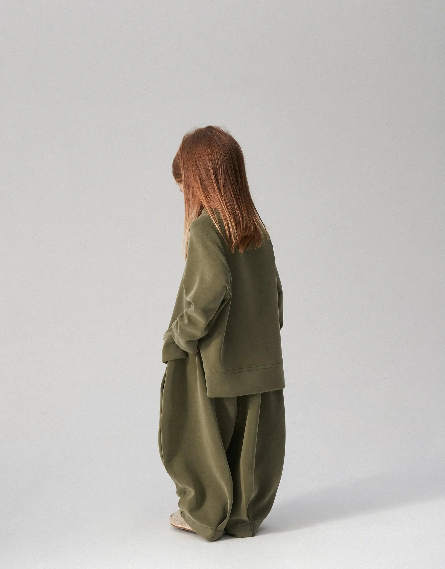 Ensemble sweat et pantalon - Kaki MINILUCA