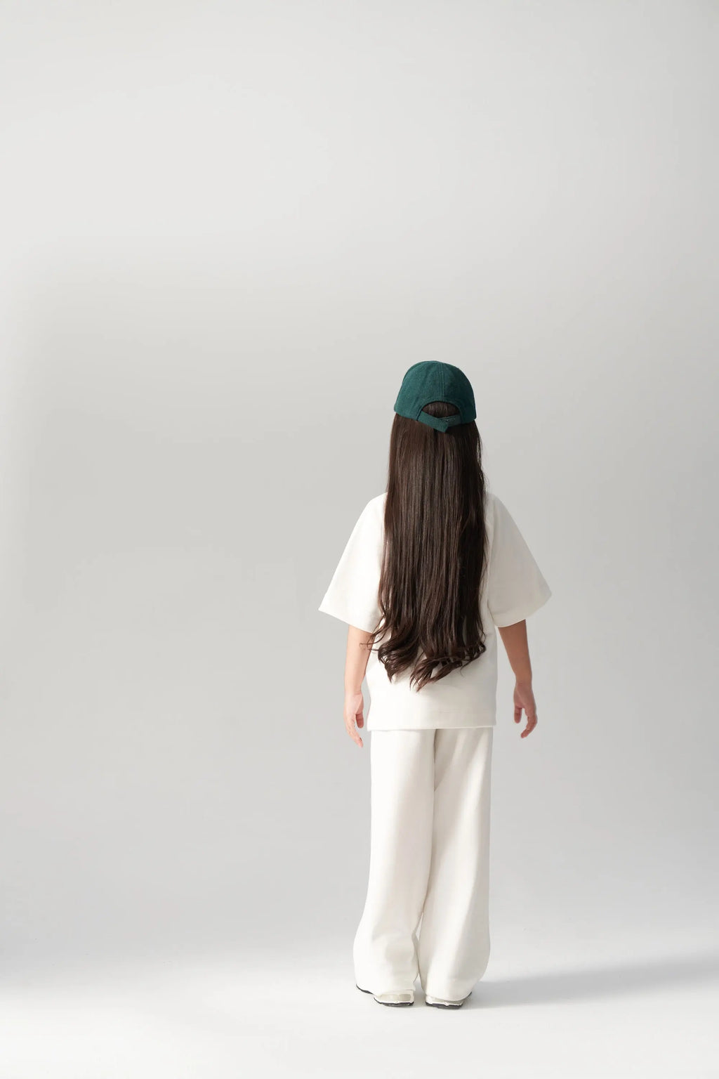 Ensemble t-shirt et pantalon en coton - Écru MINILUCA