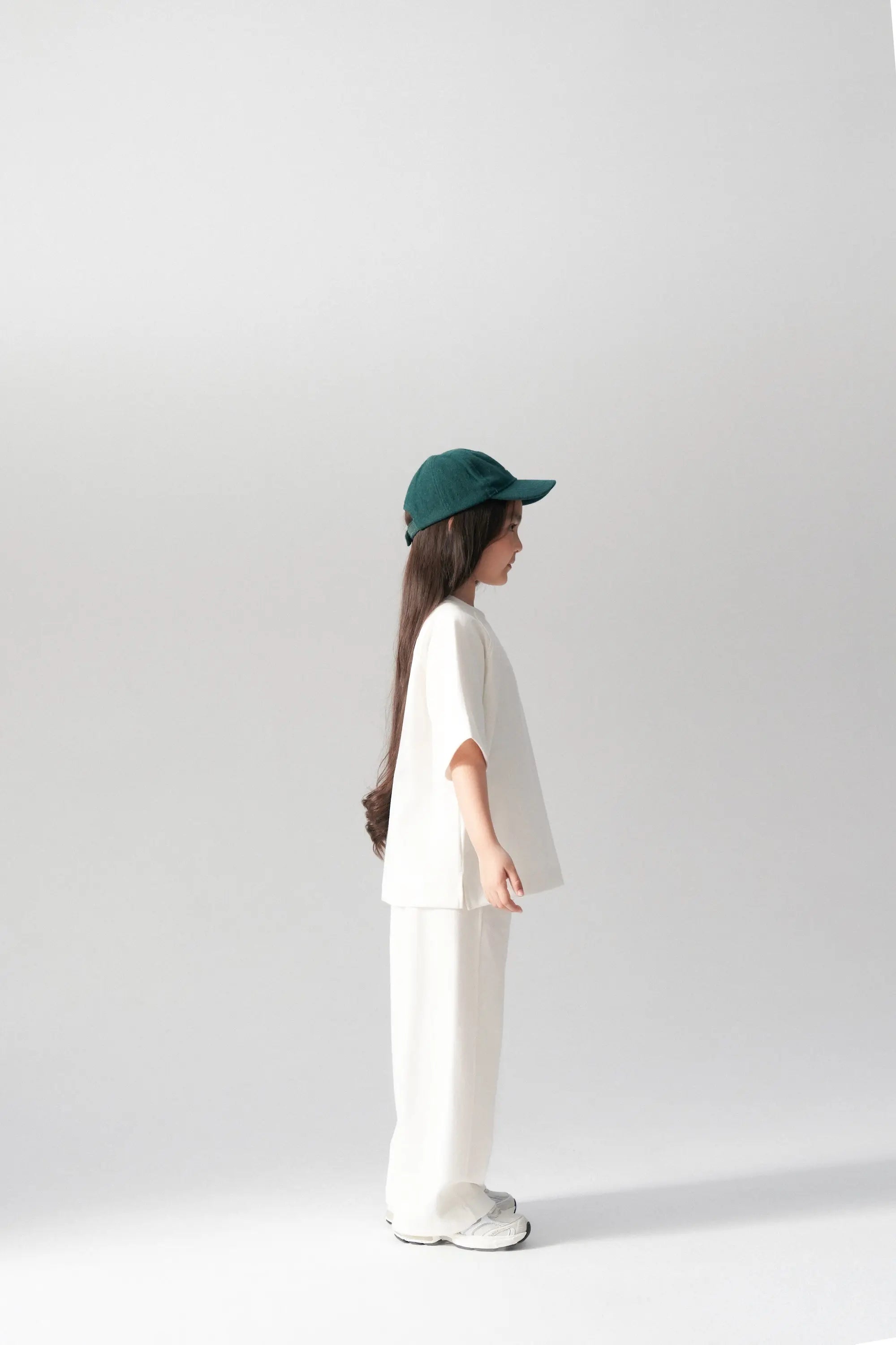 Ensemble t-shirt et pantalon en coton - Écru MINILUCA