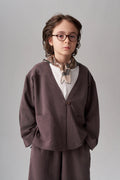 Ensemble gilet et pantalon en modal - Prune MINILUCA