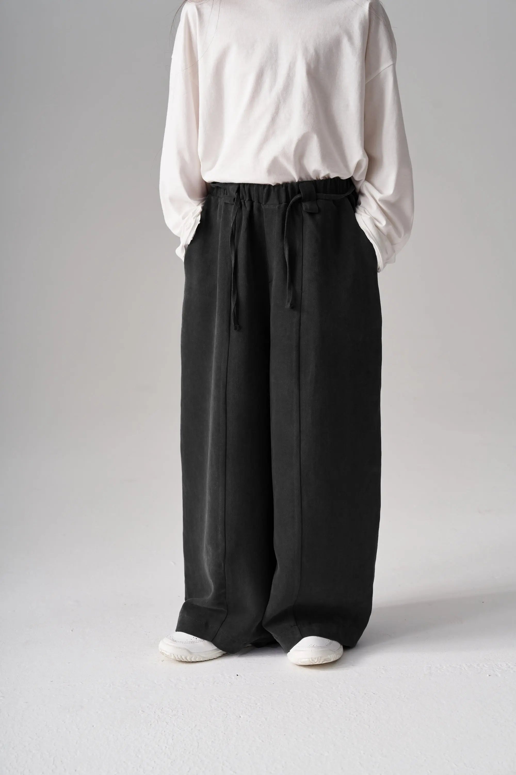 Pantalon en modal - Bleu nuit MINILUCA