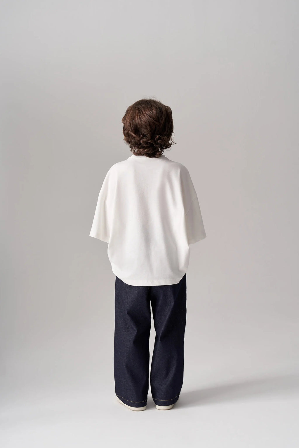 Oversized T-shirt - Ecru MINILUCA