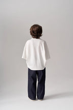 Oversized T-shirt - Ecru MINILUCA