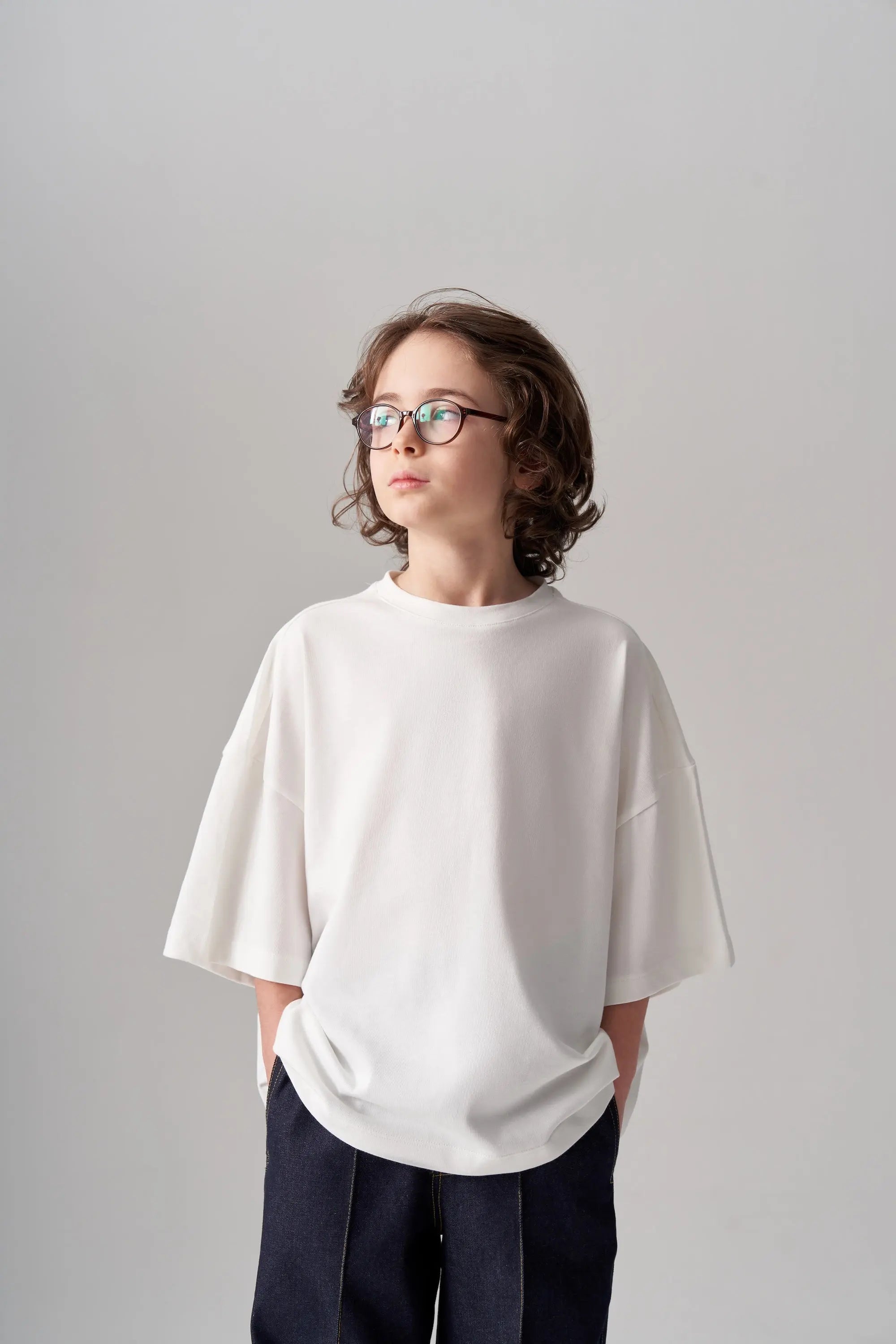 T-shirt oversize - Écru MINILUCA