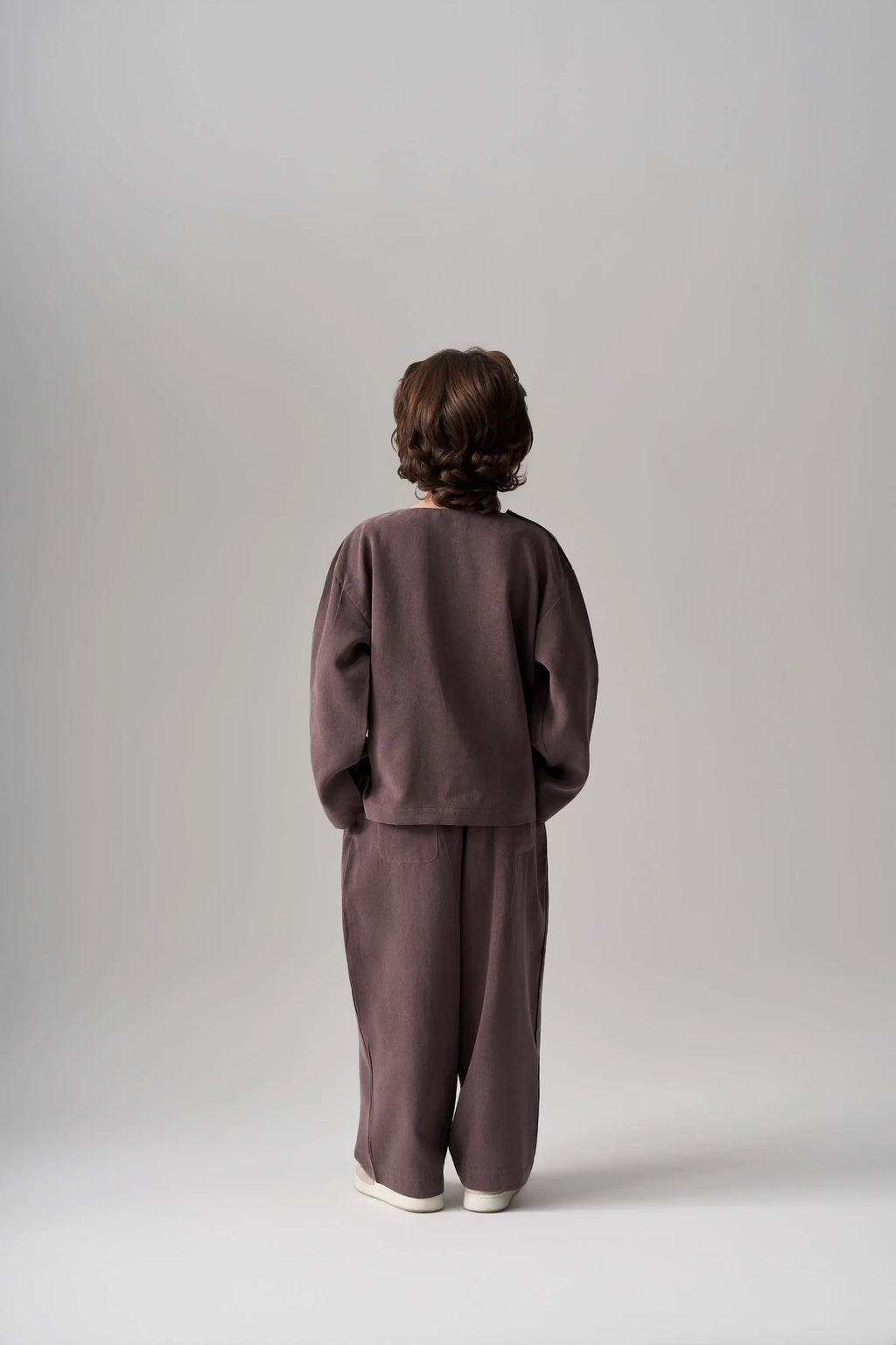 Ensemble pull et pantalon en modal - Prune MINILUCA