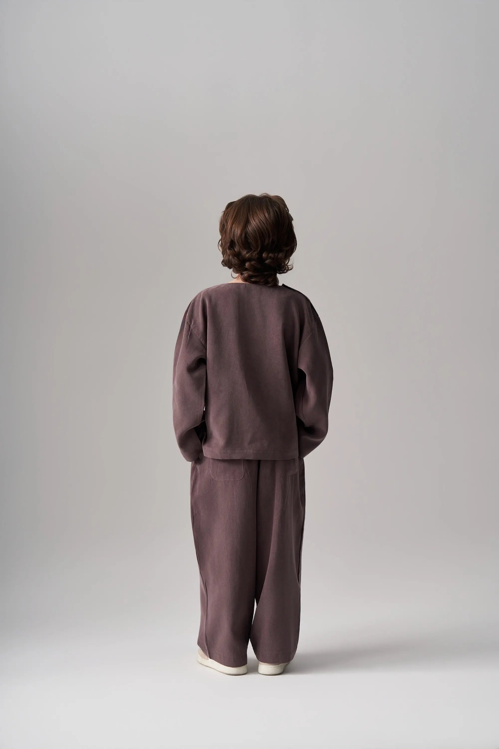 Ensemble pull et pantalon en modal - Prune MINILUCA