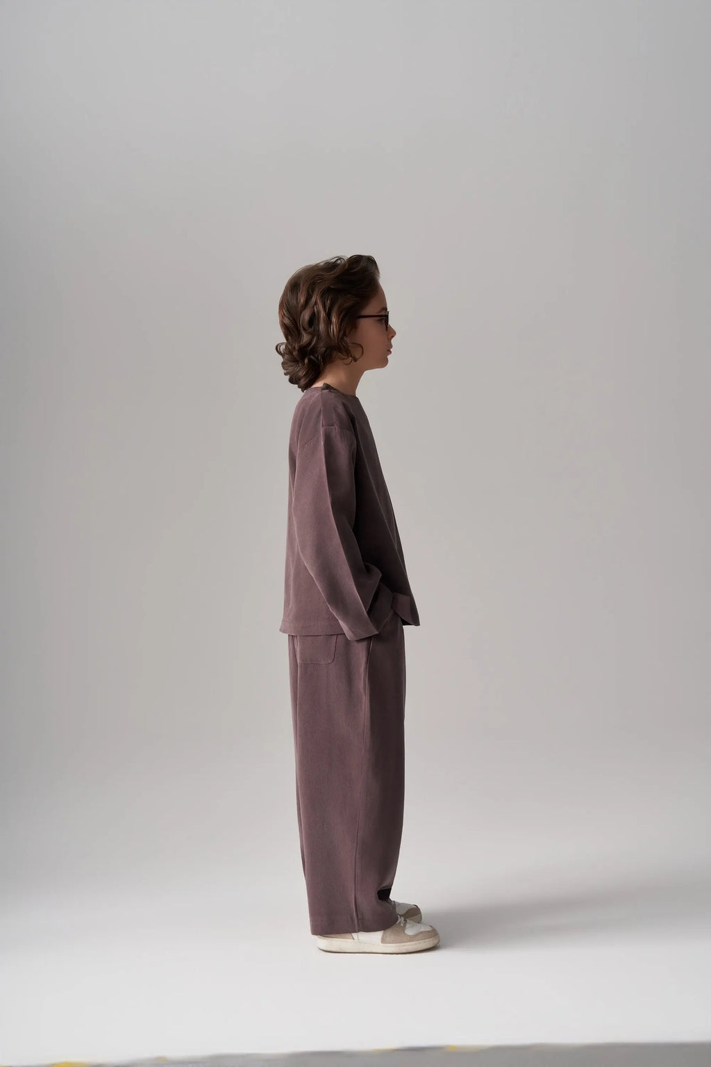 Ensemble pull et pantalon en modal - Prune MINILUCA