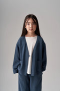 Ensemble gilet et pantalon en modal - Indigo MINILUCA