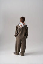 Ensemble gilet et pantalon en modal - Kaki MINILUCA