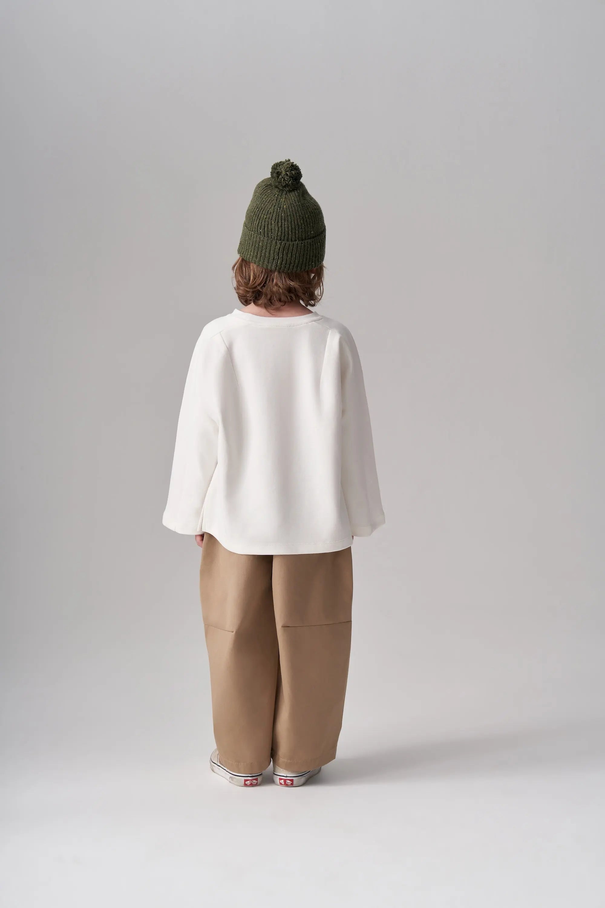 Pantalon à pince simple - Beige MINILUCA