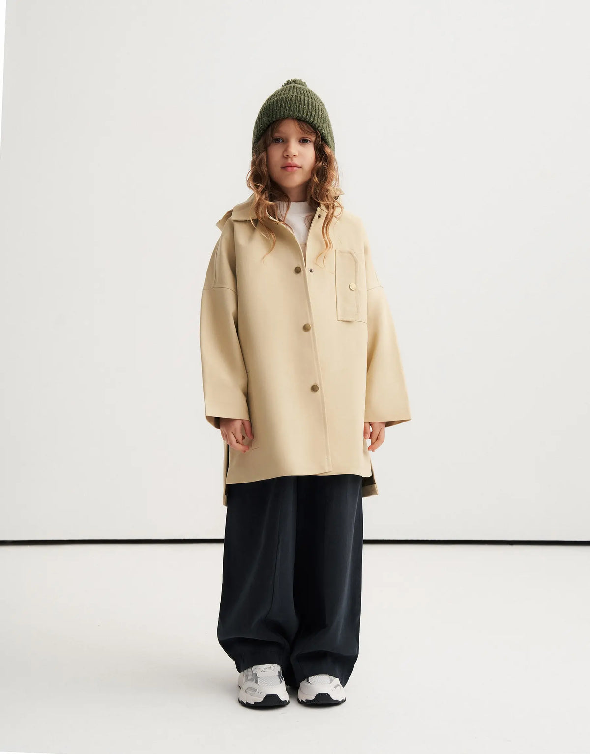 Trench à capuche | Beige