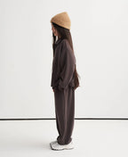 Ensemble col ouvert | Taupe