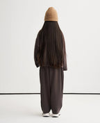Ensemble col ouvert | Taupe