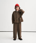 Ensemble veste zippée | Kaki