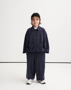 Ensemble veste zippée | Bleu fumé