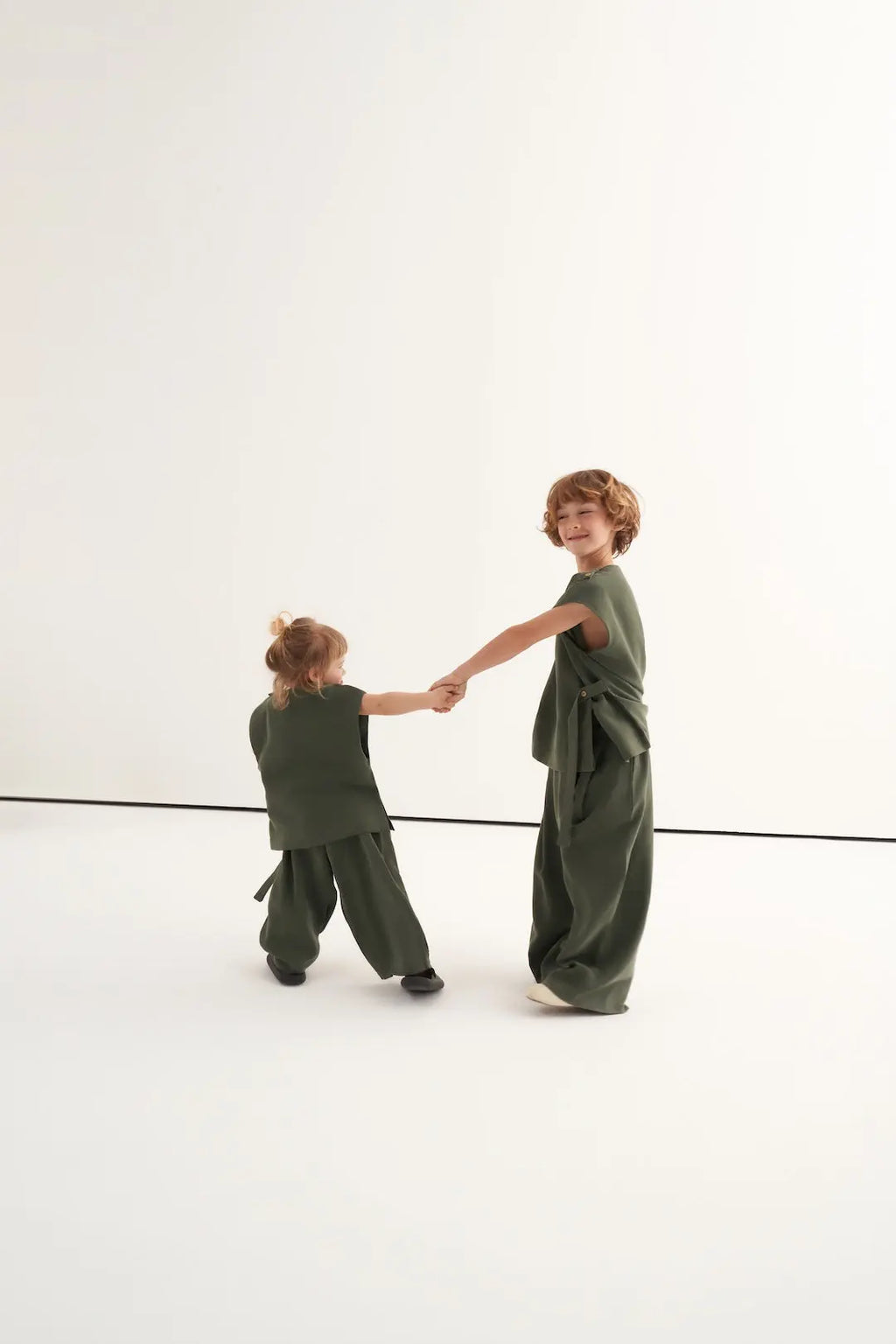 Ensemble ceinturé | Vert