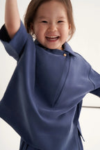 Ensemble col à double boutons | Indigo