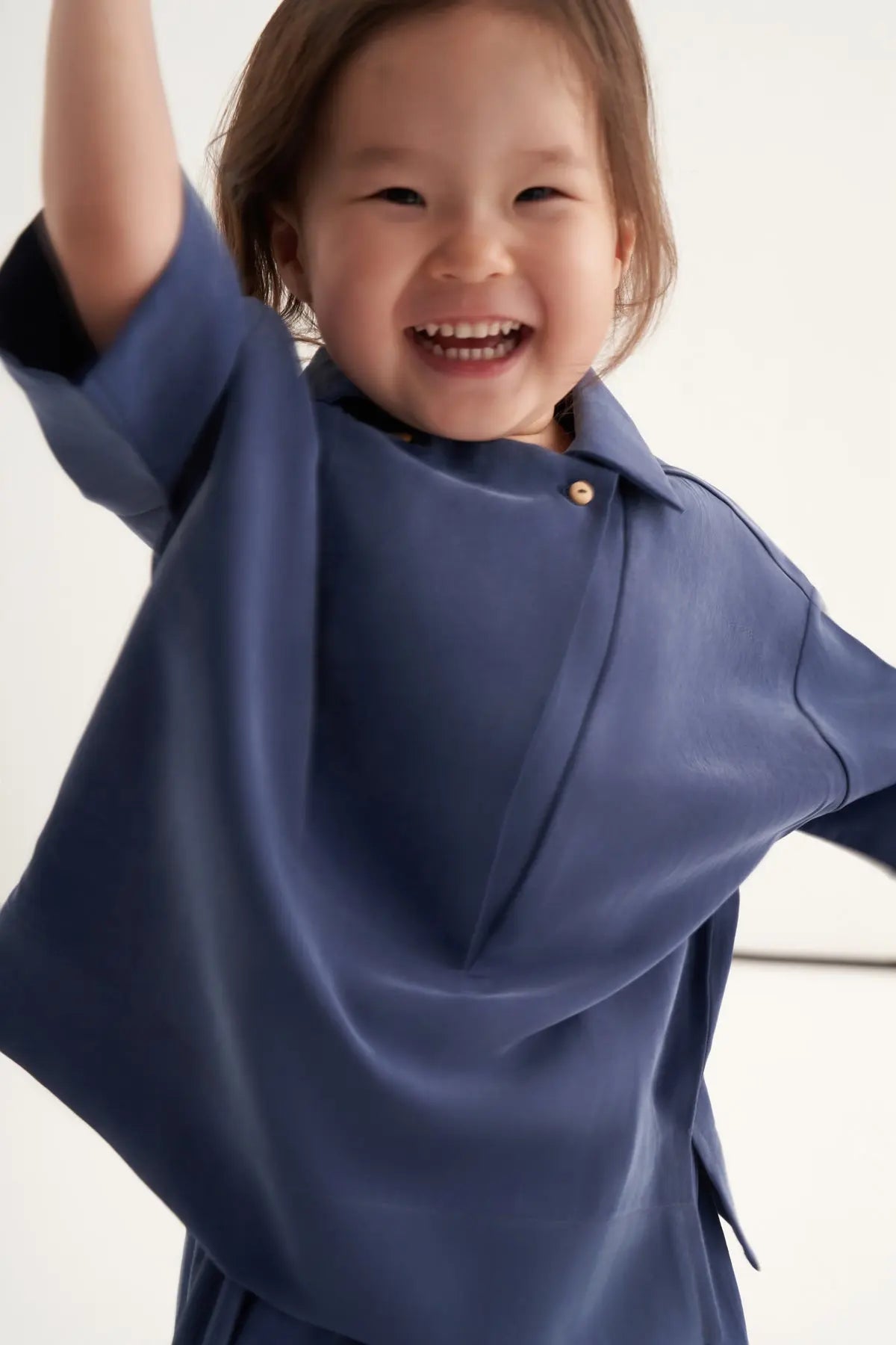 Ensemble col à double boutons | Indigo