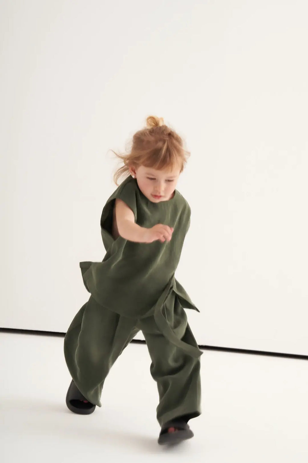 Ensemble ceinturé | Vert