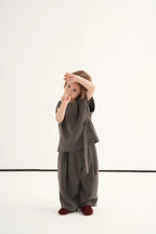 Ensemble ceinturé | Gris