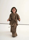 Blazer Set | Beige Khaki MINILUCA