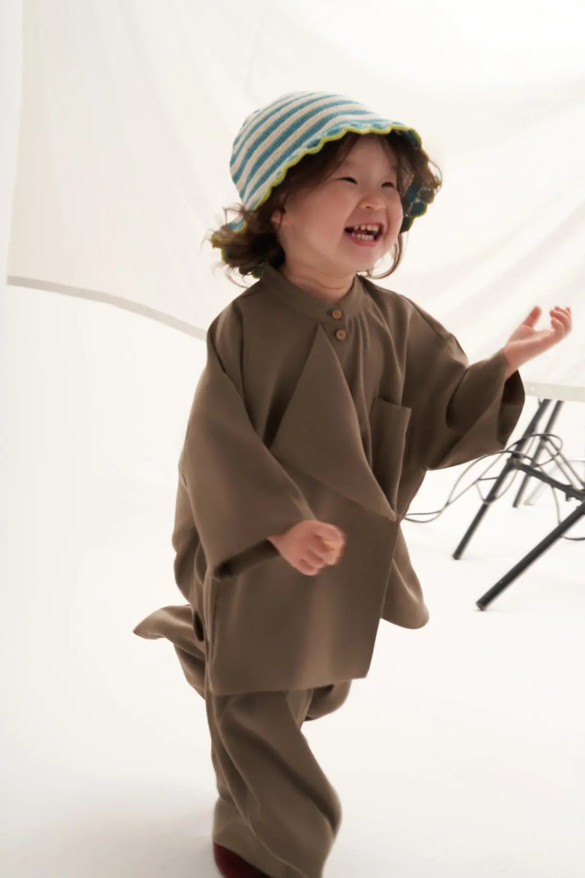 Ensemble croisé | Kaki beige