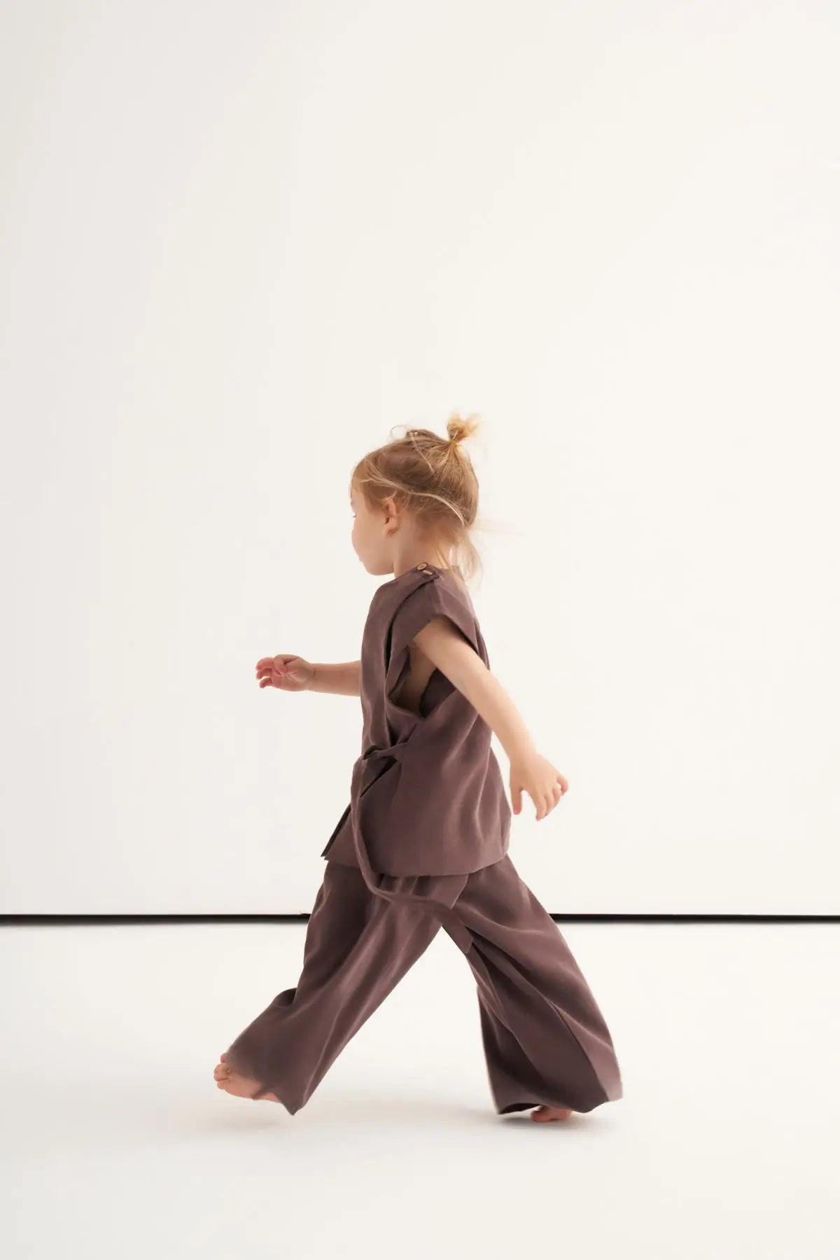 Ensemble ceinturé | Brun prune